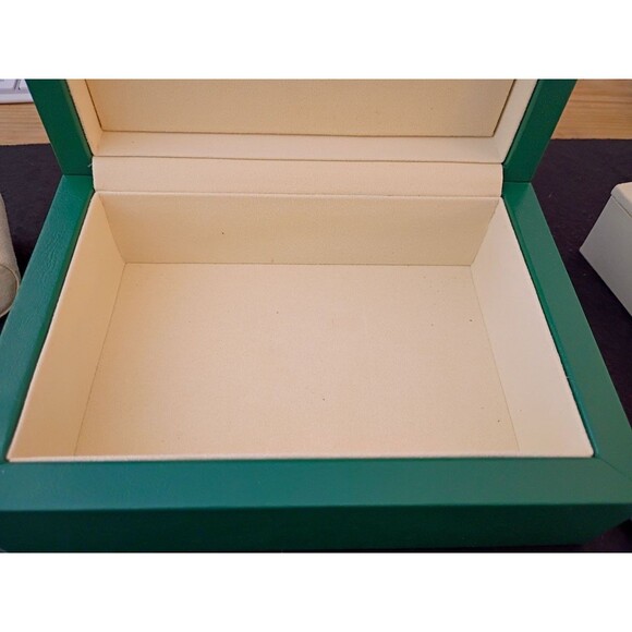 Vintage ROLEX SA Oyster Watch Green wave BOX  - REF 39139.04 Geneve Suisse - Picture 7 of 12